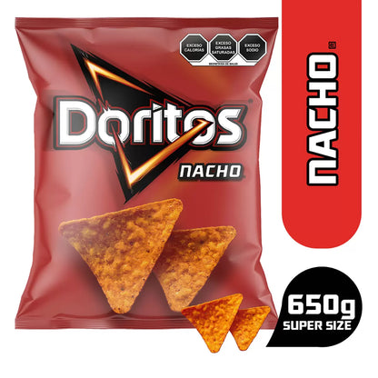 Doritos Nacho Cheese Flavored Tortilla Chips (650 g)