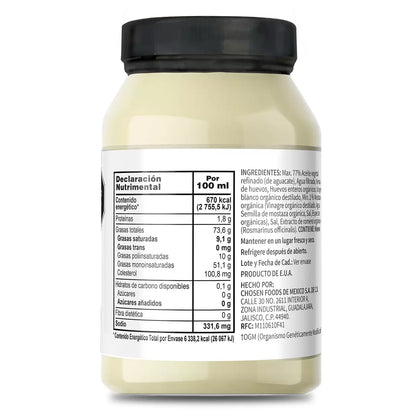 Chosen Foods Classic Mayo, 32 fl oz