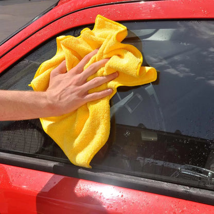 Kirkland Signature Ultra Plush Microfiber Towel, Yellow, 16 in x 16 in, 36-count