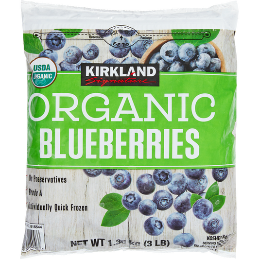Kirkland Signature Organic Blueberries, 3 lbs