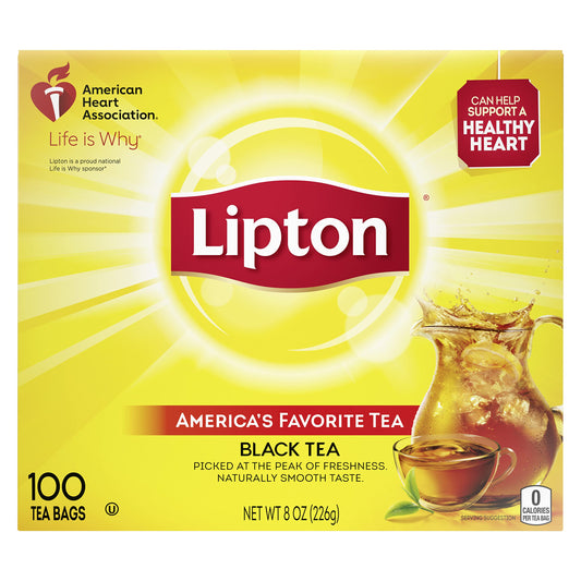 Lipton Black Tea Yellow Label 100 Tea Bags