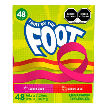 Fruit by the Foot Flavored Soft Candy Rolls (48 pieces, 21.25 g each)