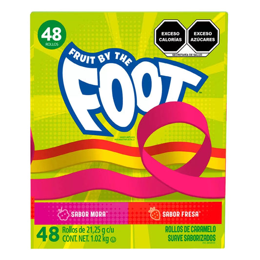 Fruit by the Foot Flavored Soft Candy Rolls (48 pieces, 21.25 g each)