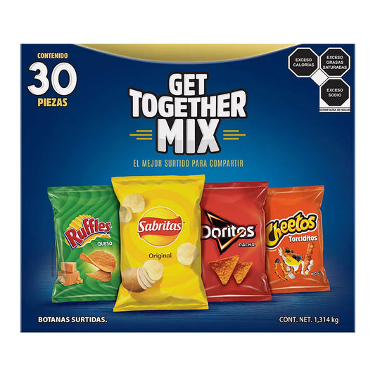 Sabritas Assorted Chips (30 ct)