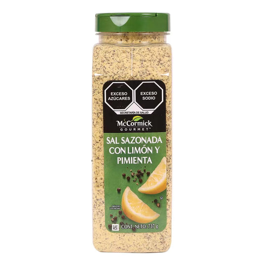 McCormick Lemon Pepper Seasoned Salt 737 g
