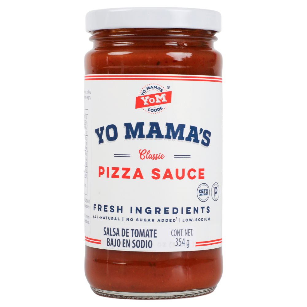 Yo Mama's Low-Sodium Classic Pizza Sauce (12.5 oz / 354 g)