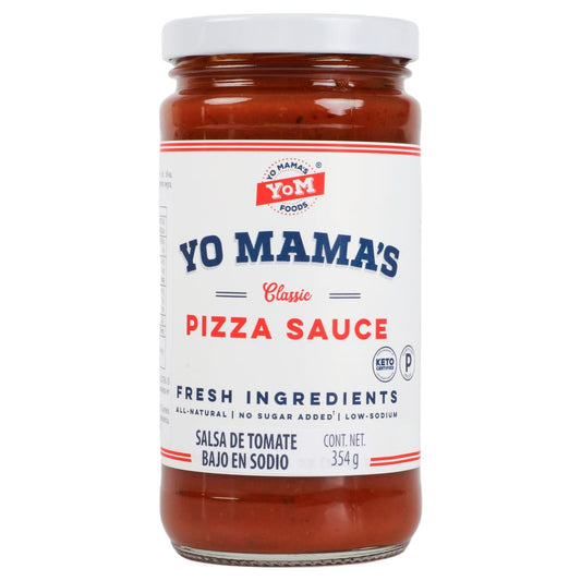 Yo Mama's Low-Sodium Classic Pizza Sauce (12.5 oz / 354 g)