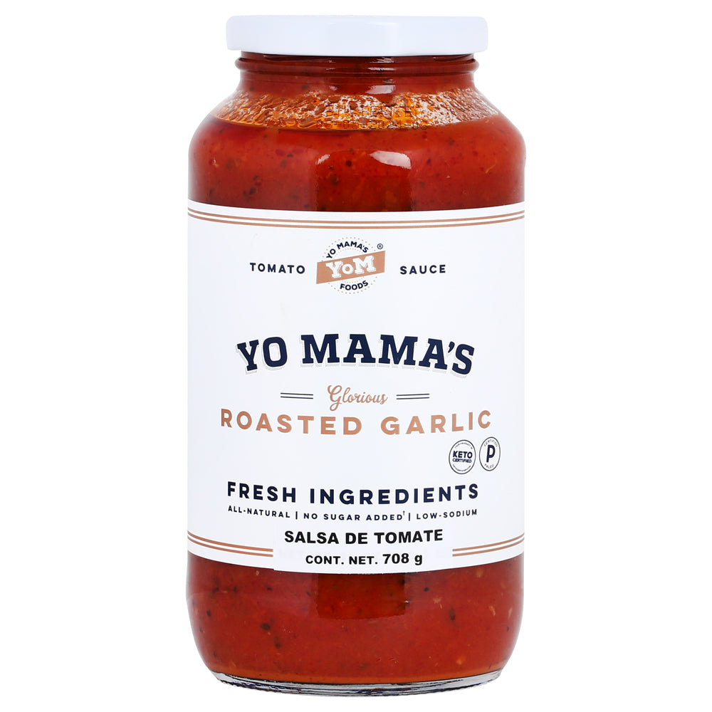 Yo Mama's Glorious Roasted Garlic Pasta Sauce (25 oz / 708 g)