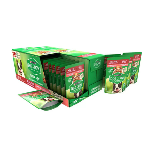 Purina Dog Chow Wet Dog Food, Chicken and Beef Flavor