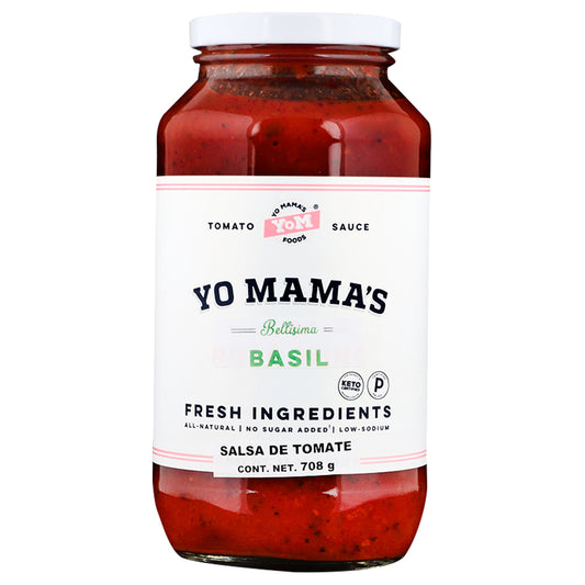 Yo Mama's Bellisima Basil Tomato Pasta Sauce (25 oz / 708 g)