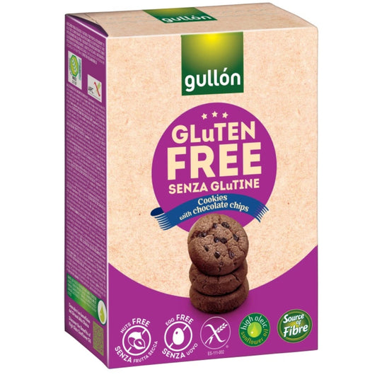 Gullon Gluten Free Chocolate Cookies With Chocolate Chips 3 / 200g