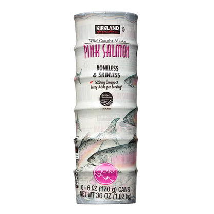 Kirkland Signature Canned Wild Salmon (6 ct, 170 g each)