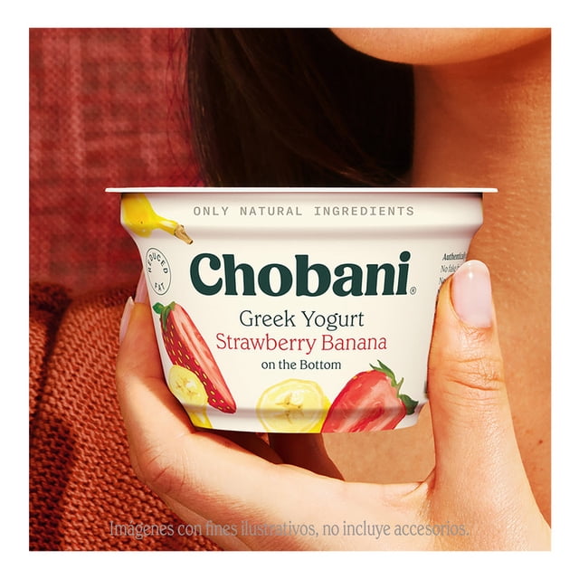 Chobani Strawberry Banana Blended Greek Yogurt (150g / 5.3 oz)
