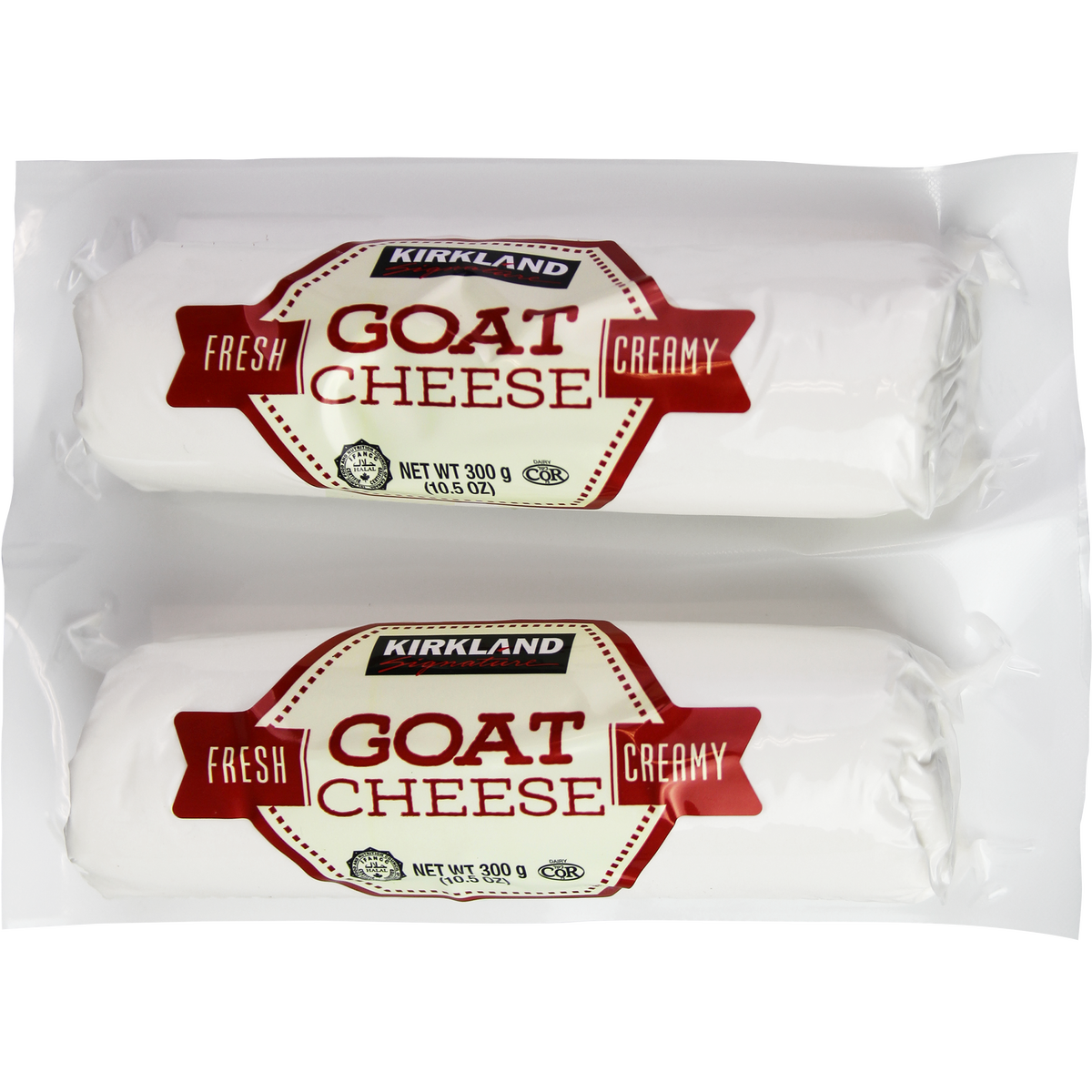 Kirkland Signature Fresh Goat Cheese, 10.5 oz, 2 ct