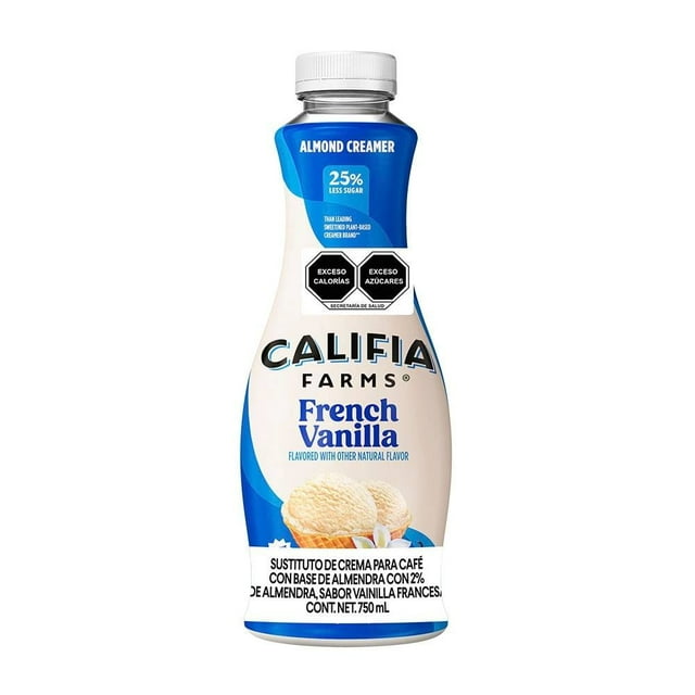 Califia Farms French Vanilla Almond Milk Creamer - 750ml