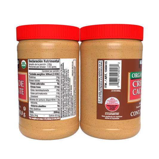 Kirkland Signature Organic Peanut Butter, 28 oz, 2-count