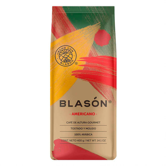 Blasón: Gourmet Ground Coffee - American Roast (400g / 14.1 oz)