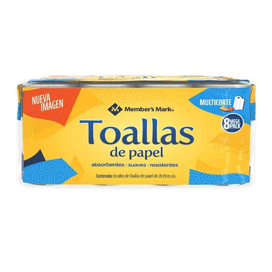 Member's Mark Paper Towels 8 rolls