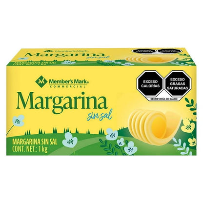 Member's Mark Unsalted Margarine 1kg Bar