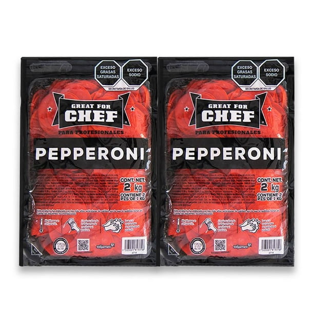 Great For Chef Pepperoni, 2-pack (1 Kg each)