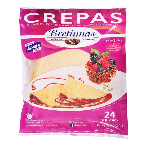 Ready-to-Eat Bretinna´s Crepes (24 Pieces)