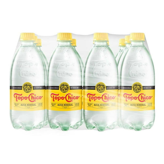 Topo Chico Mineral Water (12-pack, 600 ml each)