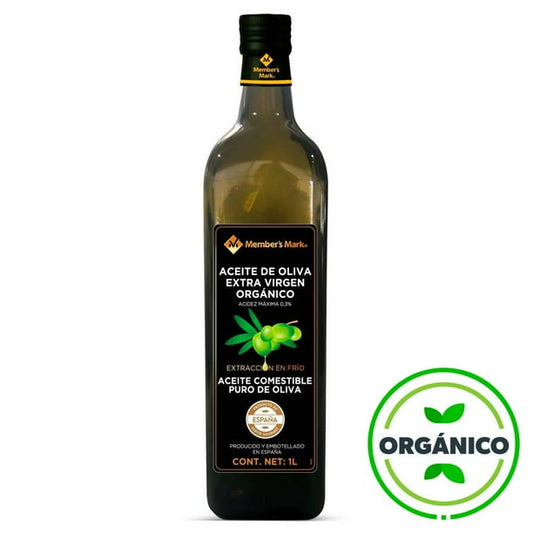 Member's Mark Organic Extra Virgin Olive Oil, 1 L