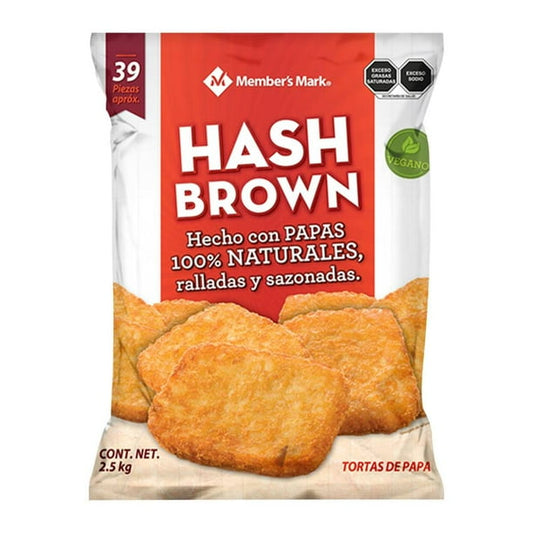 Member's Mark Hash Brown Potatoes 2.5 Kg