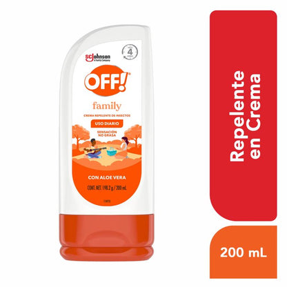 OFF! Cream/Lotion Repellent, 2 units of 200 ml each