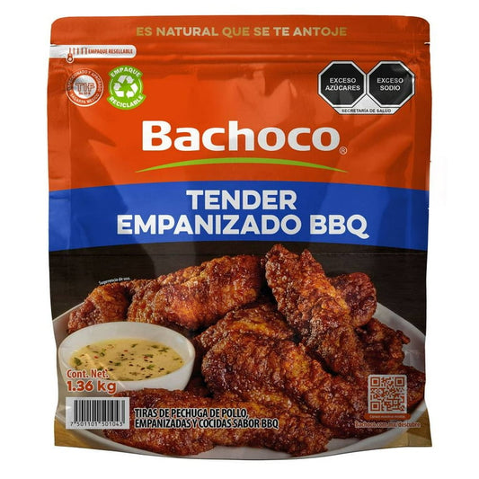 Bachoco BBQ Breaded Chicken Tenders, 1.36 kg