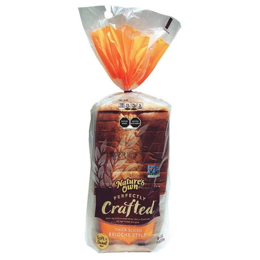 Nature's Own Crafted Thick Sliced Brioche Bread, 624g