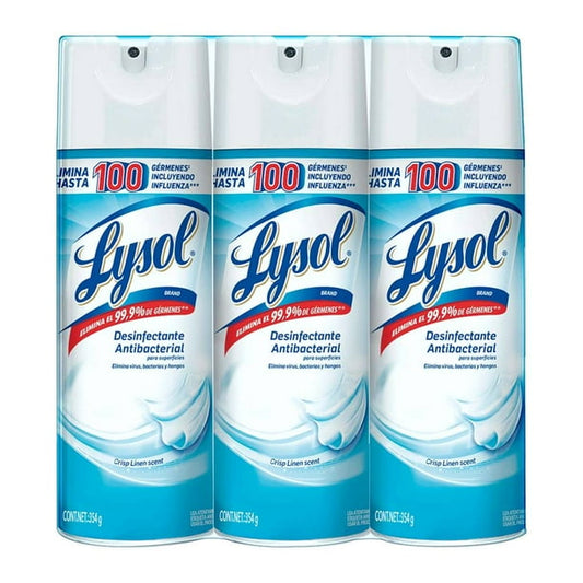 Lysol Disinfectant Antibacterial Surface Spray 3 / 354g