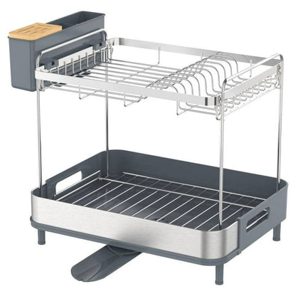 Member's Mark 2-Tier Stainless Steel Dish Drying Rack