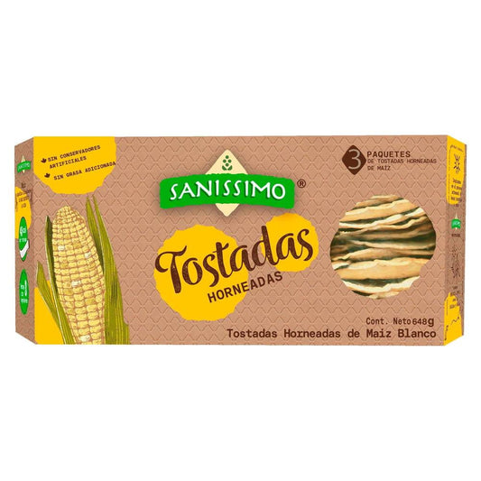 Sanissimo Tostadas 3-Pack / 216g