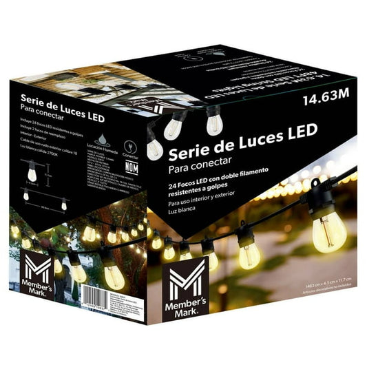 Member´s Mark Led String Lights 24 Bulbs