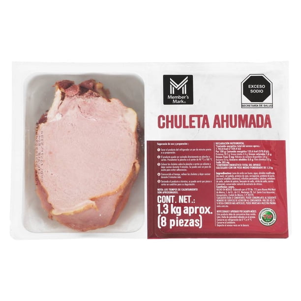 Member's Mark Smoked Pork Chops (~1.05 kg – 1.40 kg)
