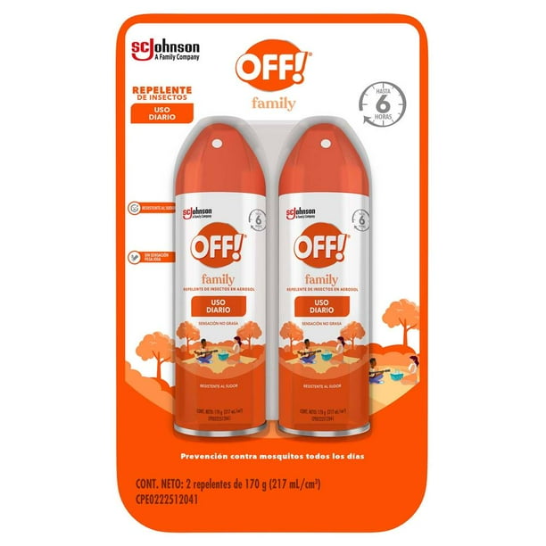 OFF! Mosquito & Insect Repellent | Prevent Bug Bites Every Day! - 2 Pack