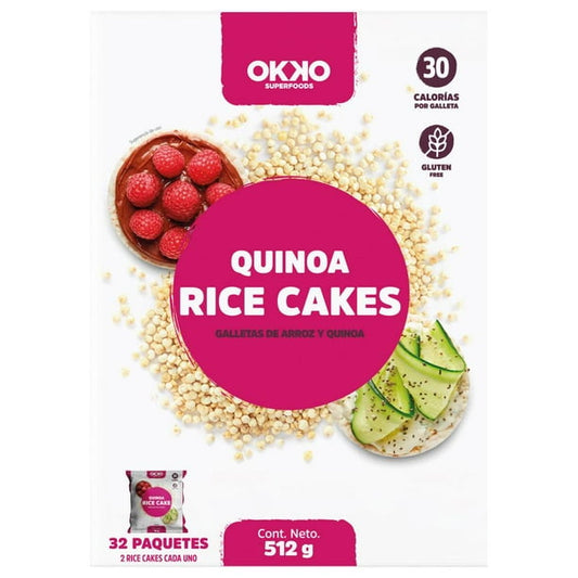 Okko SuperFoods Rice & Quinoa Cakes 32 pcs