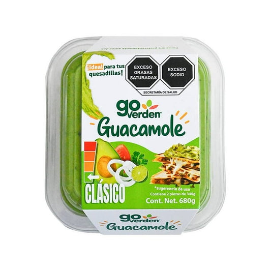 GoVerden Classic Guacamole - 2 Pack (340g each)