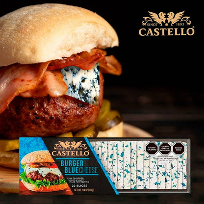 Castello, Blue Cheese Slices, 550 g
