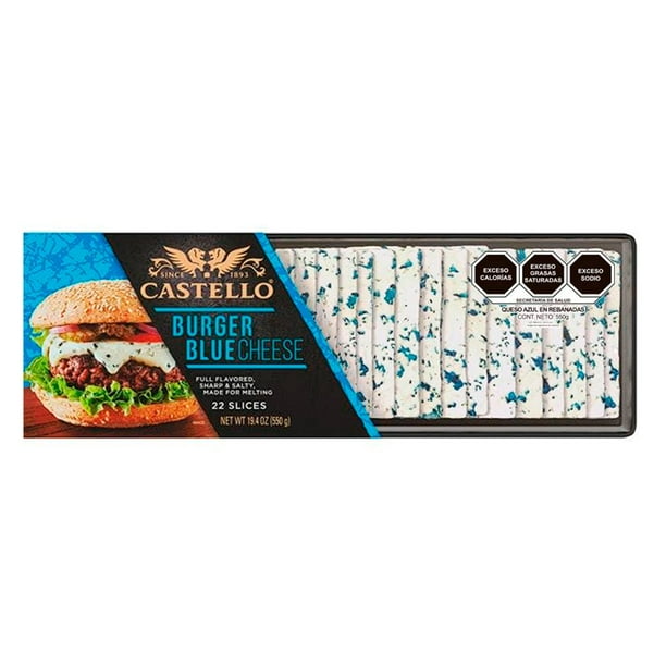 Castello, Blue Cheese Slices, 550 g