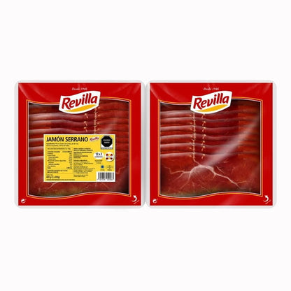 Revilla Spanish Jamón Serrano - 400 g Pack
