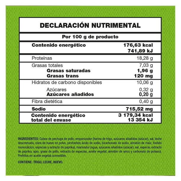 Just Bare: Lightly Breaded Chicken Breast Chunks - 1.8 kg (4 lbs)