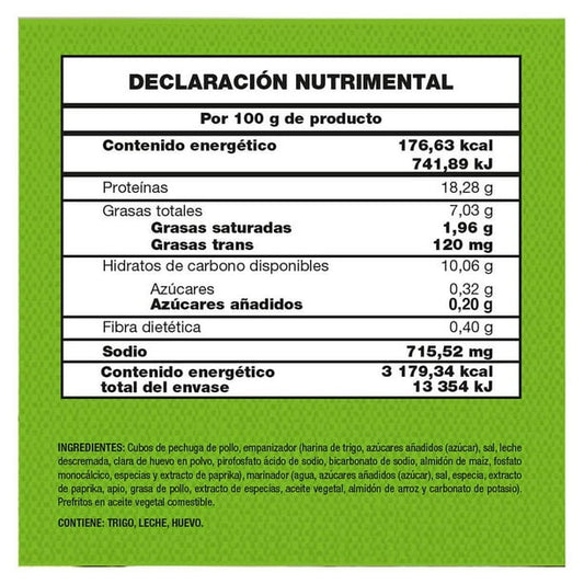 Just Bare: Lightly Breaded Chicken Breast Chunks - 1.8 kg (4 lbs)