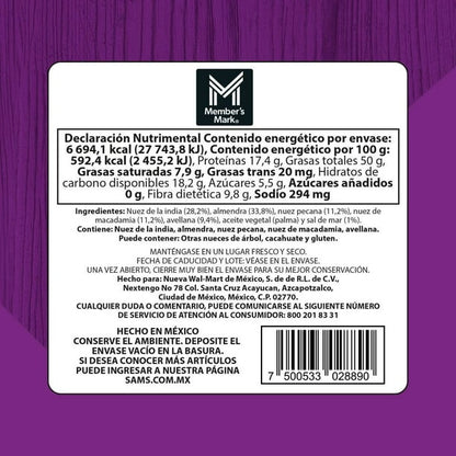 Member's Mark Mixed Nuts with Sea Salt 1.13 kg