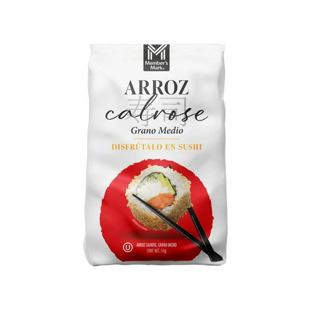 Member's Mark Calrose Medium Grain Sushi Rice, 5 kg (11 lbs)