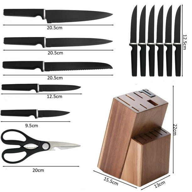 Member’s Mark 13-Piece Knife Set with Wood Block