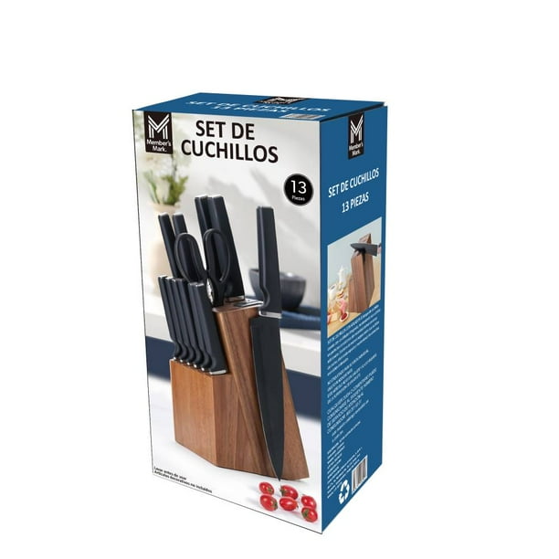 Member’s Mark 13-Piece Knife Set with Wood Block