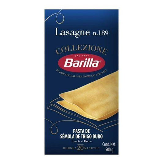 Barilla Collezione Lasagne No. 189 Semolina Pasta 500 g