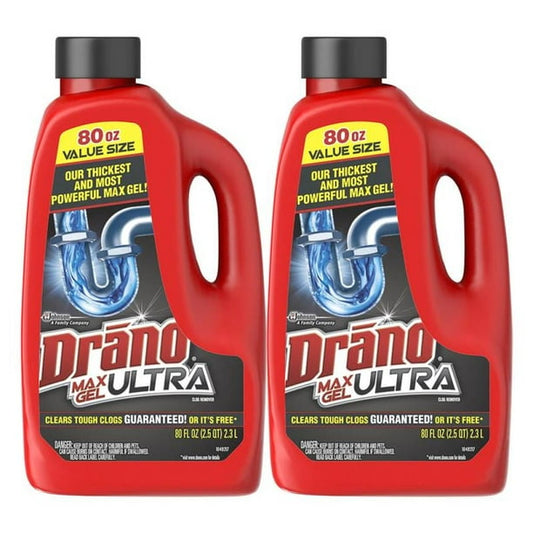 Drano Clog Remover, 2 / 2.3 L
